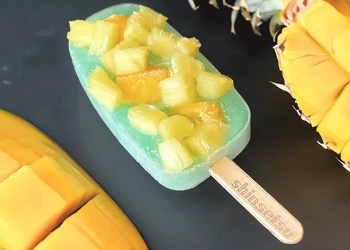 [220]　わらび餅アイス（ラムネパイン）