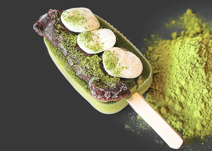 [220]　わらび餅アイス（雪室抹茶餅）