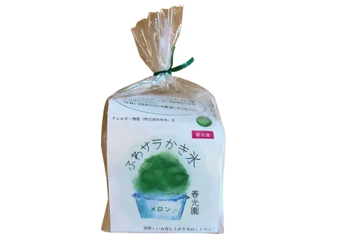 [219]　ふわサラかき氷　メロン[限定販売5月～9月]