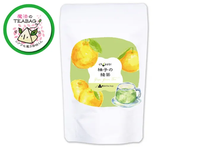 [92]　ﾁｬｿﾋﾞ 柚子の緑茶