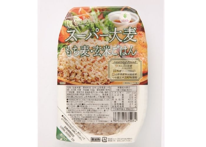 [44]　スーパー大麦もち麦玄米ごはん150g