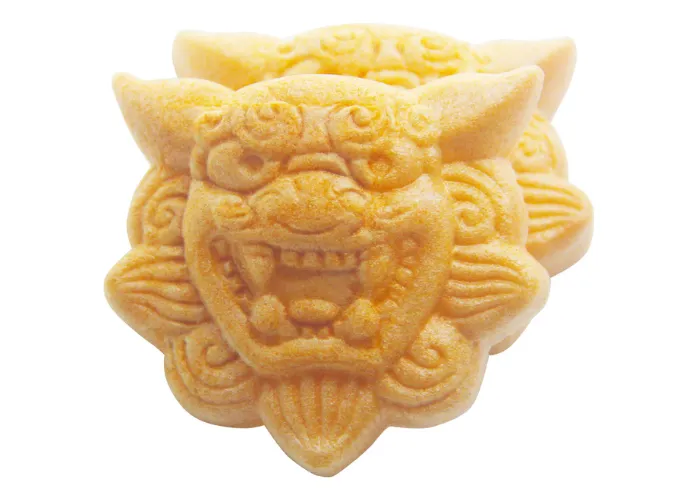 [10]　シーサー最中（素焼き）個包装