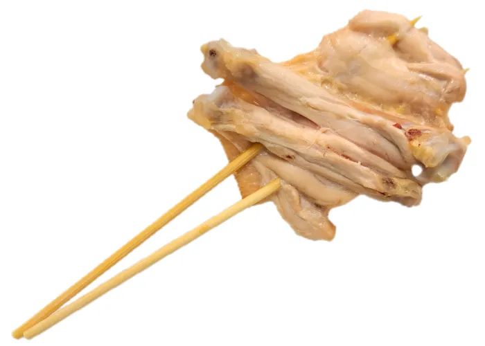 [227]　やきとり　手羽先イカダ串（蒸し加工済み）