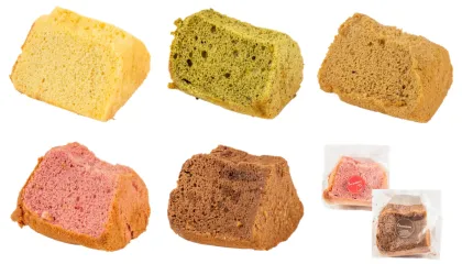 グルテンフリー米粉シフォン