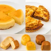 チーズケーキ・アップルパイ・スイートポテト