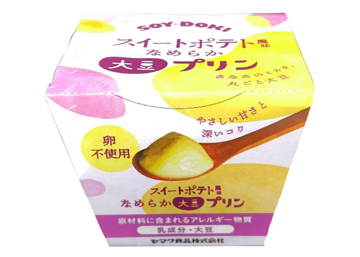 [153]　大豆プリン　スイートポテト風味