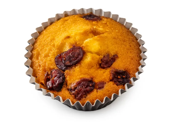 [62]　ベーキングパウダー不使用のマドレーヌ(クランベリー)