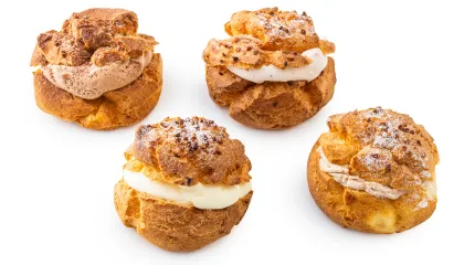 シュークリーム4種