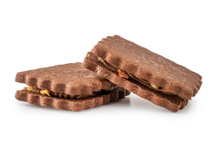 [62]　横濱ビスキュイサンド(チョコレート)