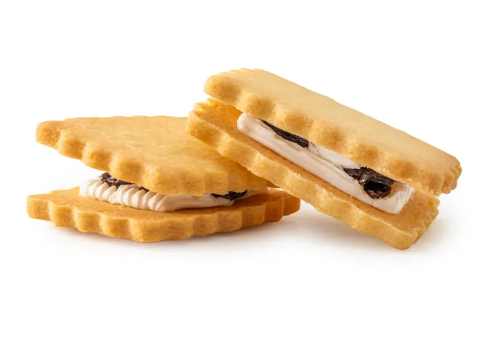 [62]　横濱ビスキュイサンド(ラムレーズン)