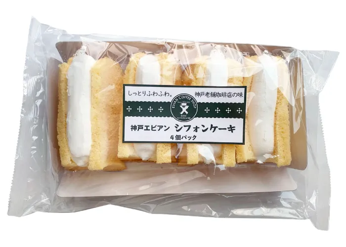 [169]　FC神戸エビアン シフォンケーキ4個入