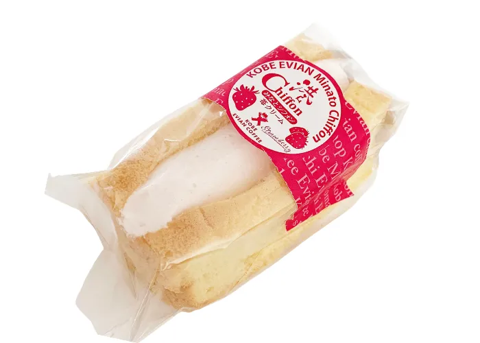 [169]　港シフォン　苺クリーム[限定販売4月～9月]